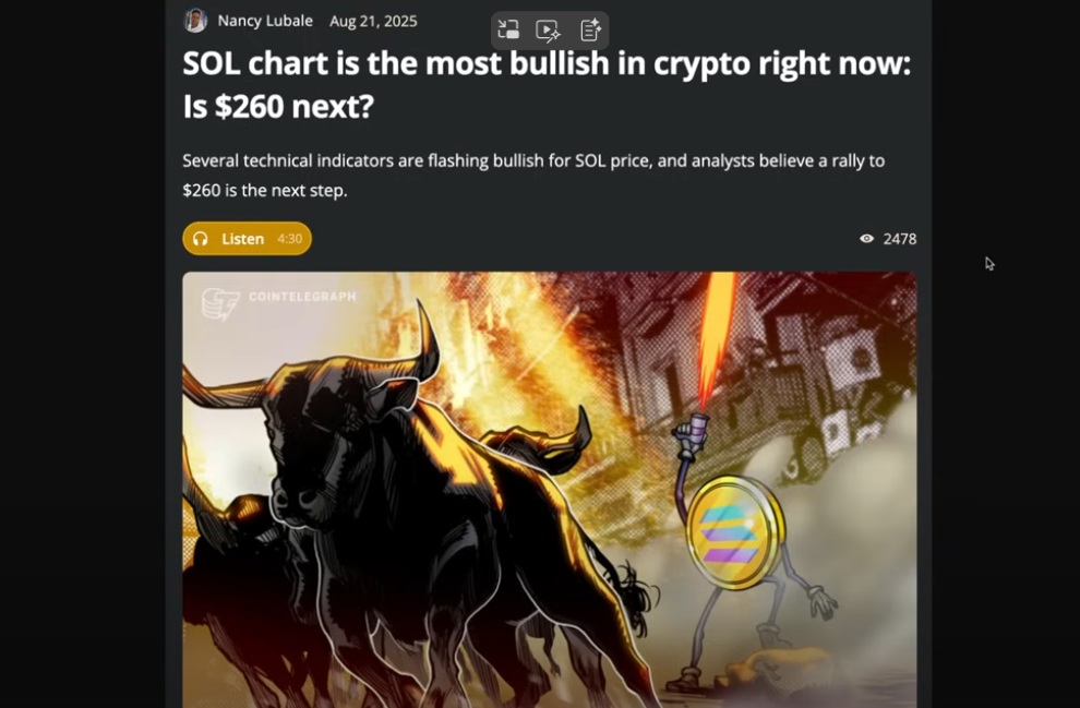 Bitcoin, Ethereum, and Solana: Is the Final Push of This Cycle Here?