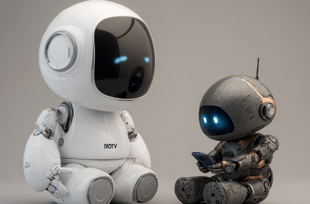 AI Robots Communicating