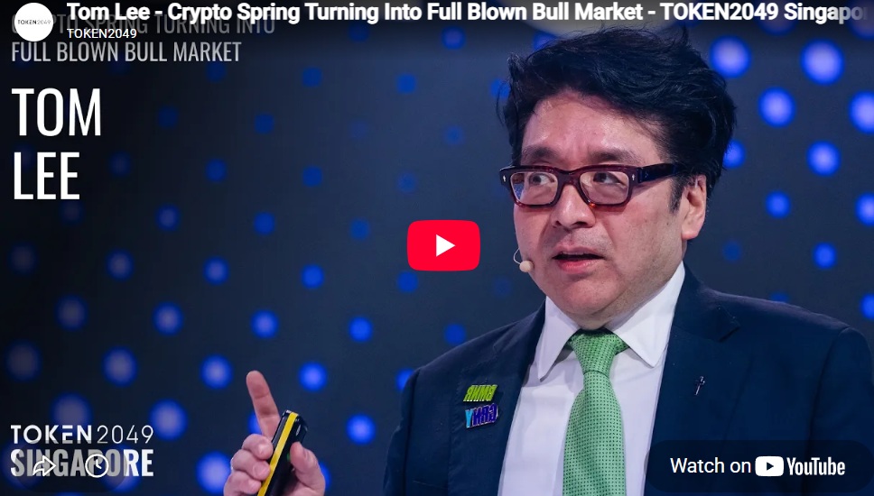 Tom Lee’s Next Crypto Bull Market Thesis: Tokenization, AI, and a Changing Financial System